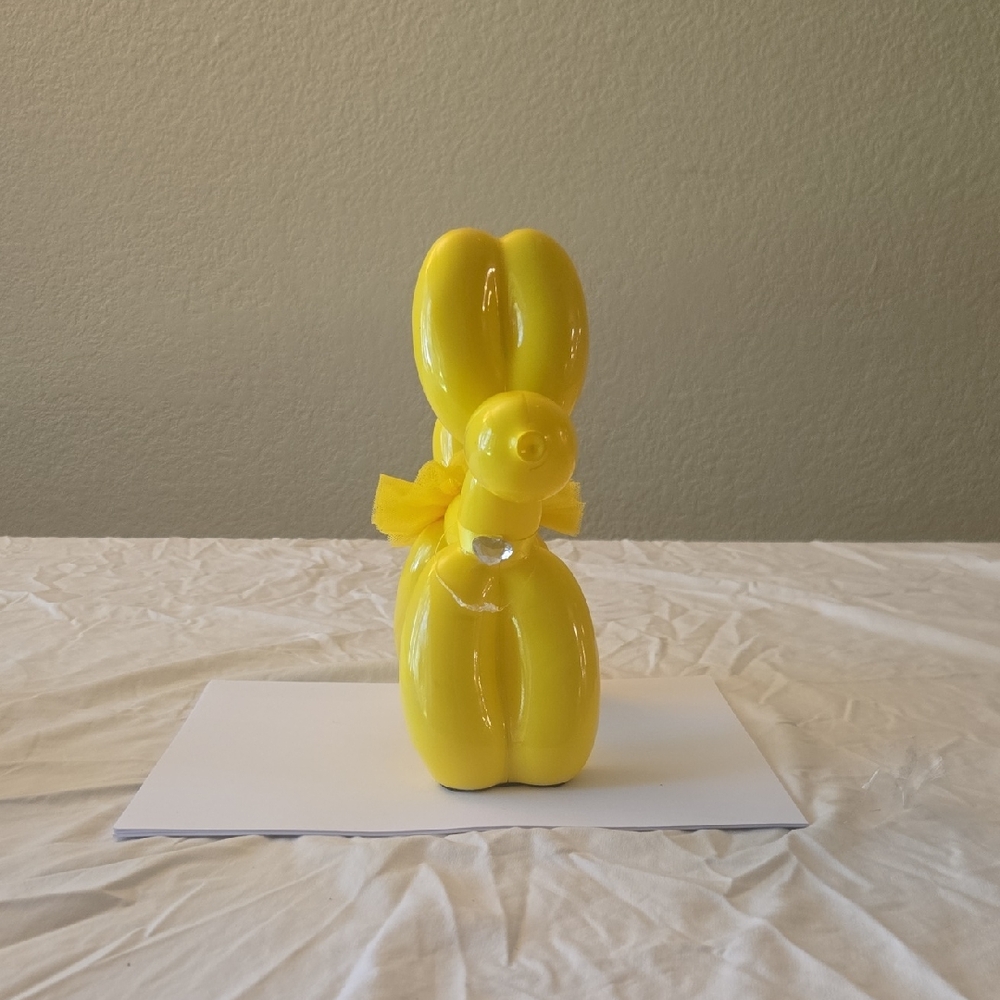 Yellow Abstract Decor Accent Sculpture